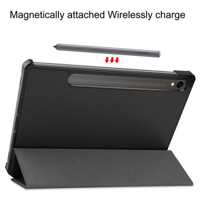 Galaxy Tab S9 X710 Tri-fold Pu Case [Black]