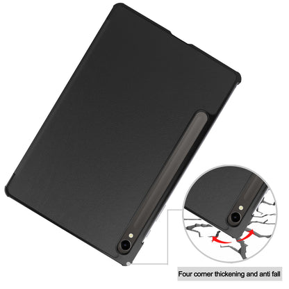 Galaxy Tab S9 X710 Tri-fold Pu Case [Black]