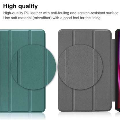 Galaxy Tab S9 Ultra X910 Tri-fold Pu Case [Teal]