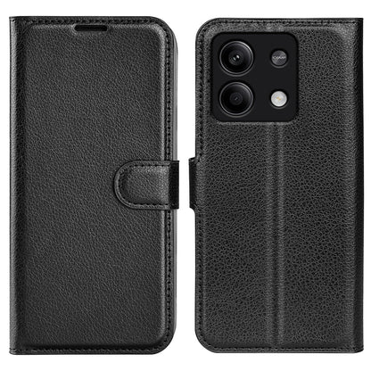 Xiaomi Redmi Note 13 5g Pu Wallet Case [Black]