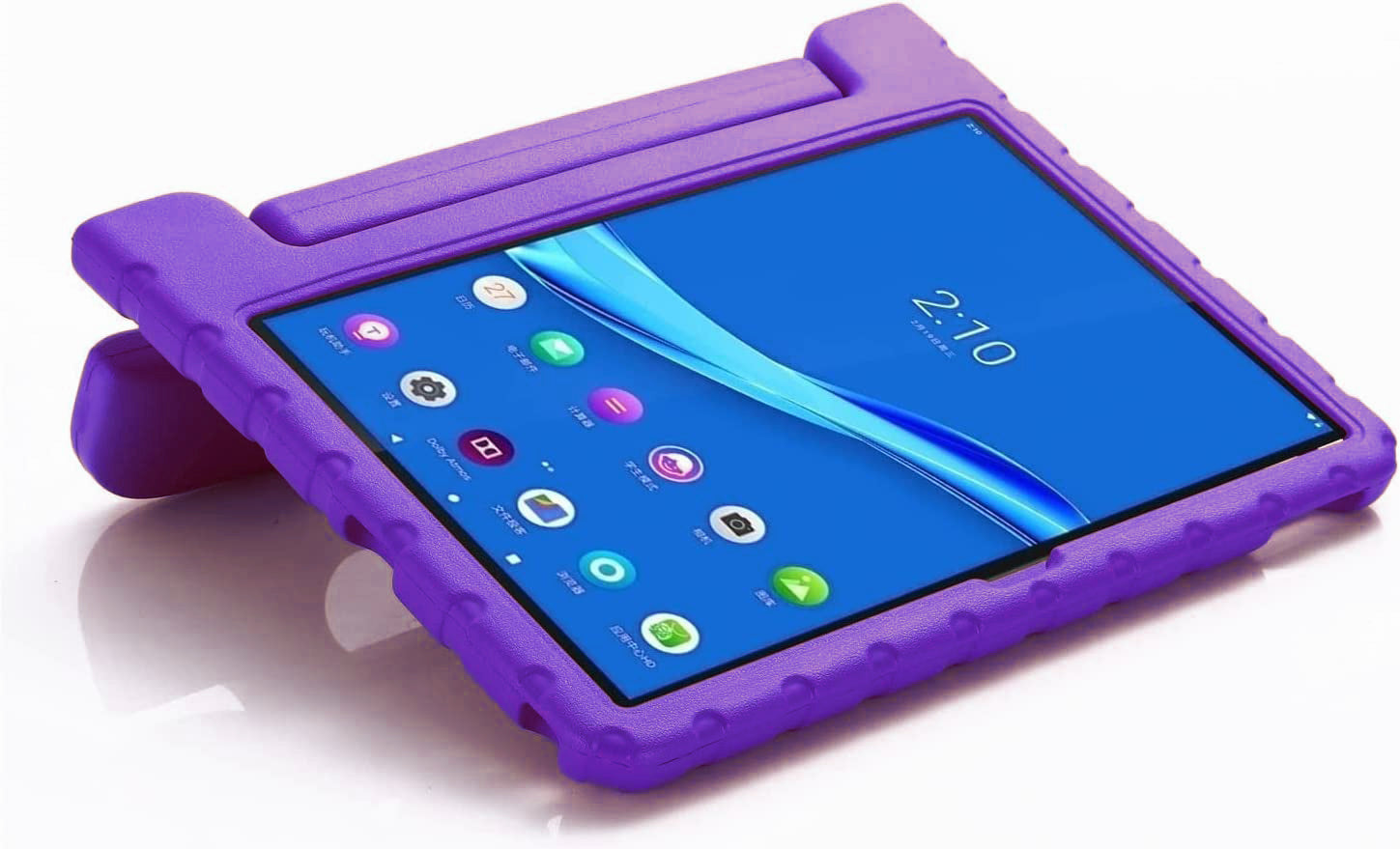 Lenovo Tab M10 Plus (3Rd Gen) Tb125 Eva Shockproof Case [Purple]