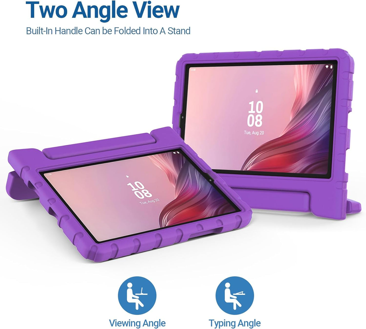 Lenovo Tab M9 Tb310 Eva Shockproof Case [Purple]