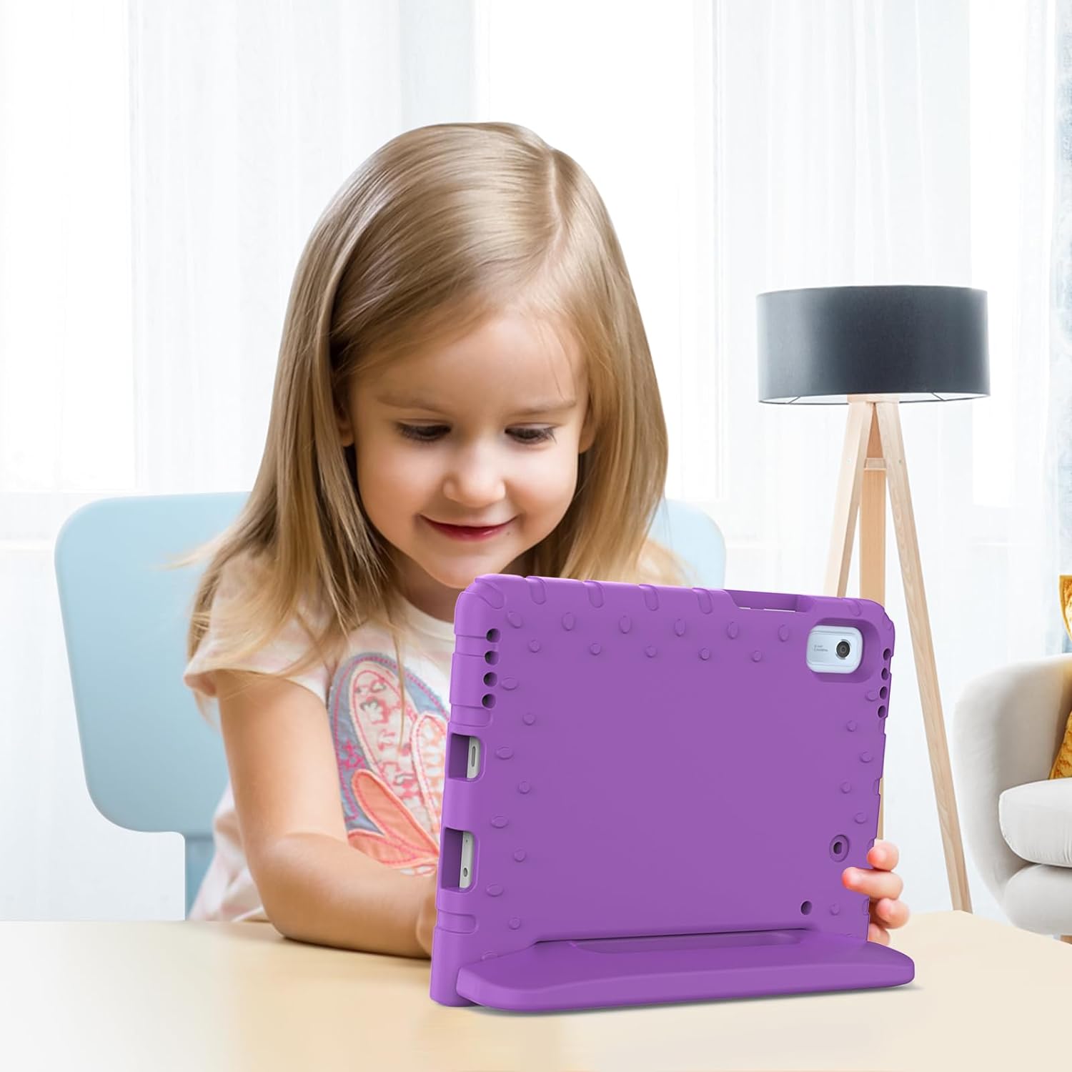 Lenovo Tab M9 Tb310 Eva Shockproof Case [Purple]