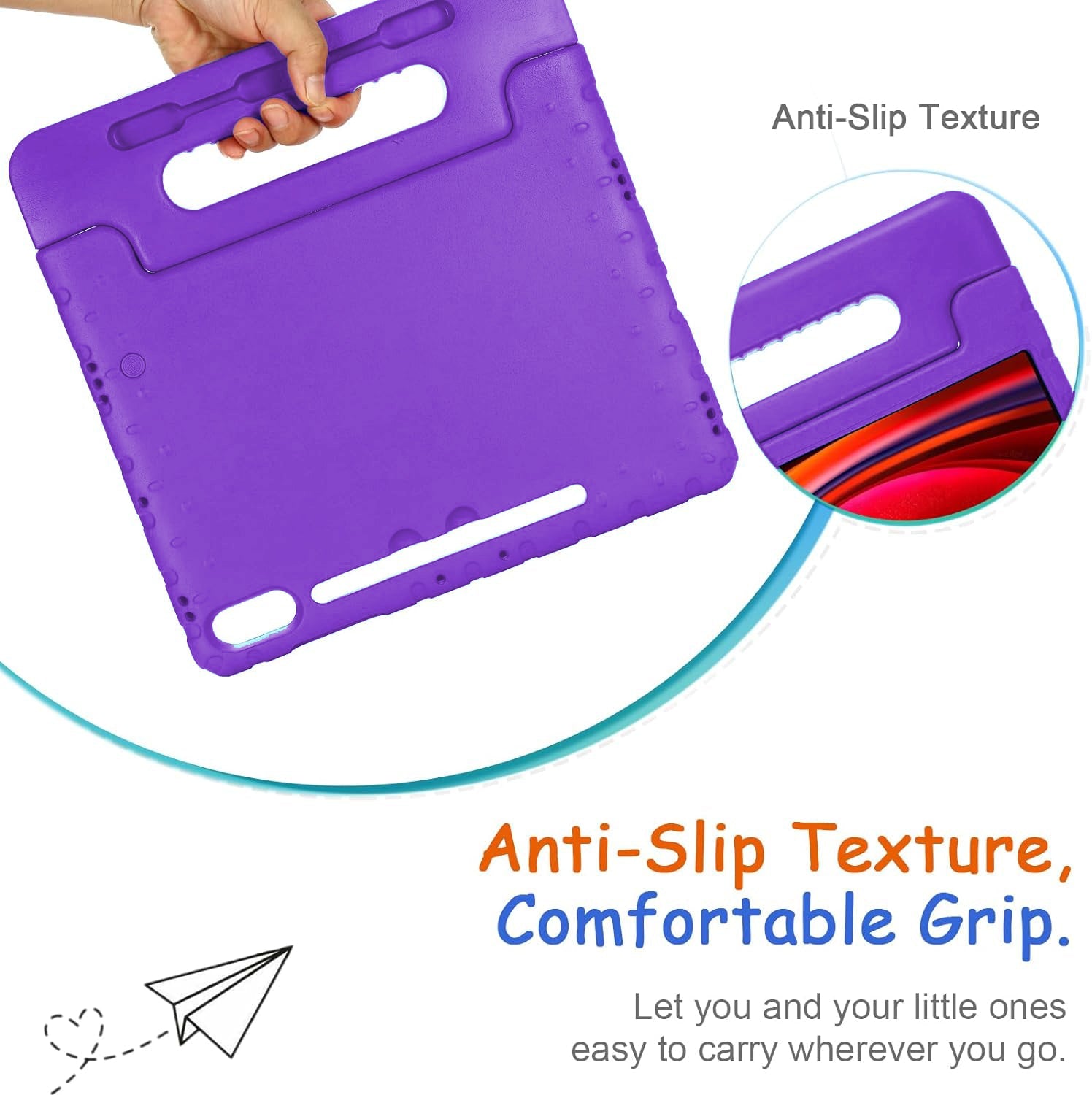 Galaxy Tab S9+ X810 Eva Shockproof Case [Purple]