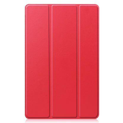 Galaxy Tab A7 10.4 T500 Tri-Fold Pu Case [Red]