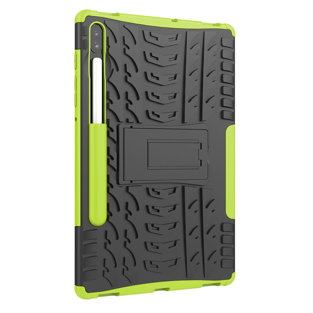 Galaxy Tab S6 T860 Heavy Duty Case [Green]