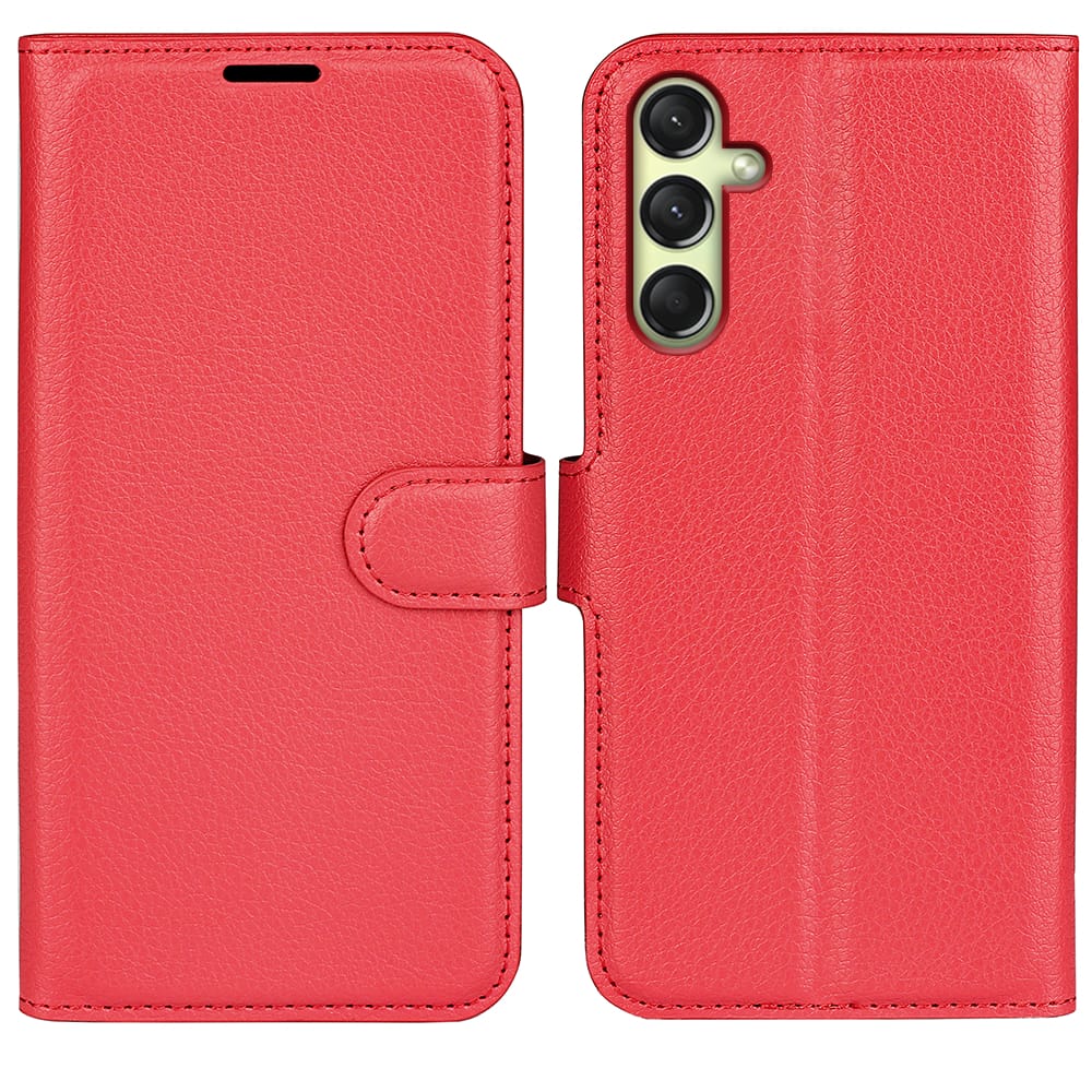Galaxy A17 5g Pu Wallet Case [Red]