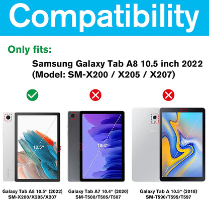 Galaxy Tab A8 10.5 (2021) X200 Eva Shockproof Case [Black]