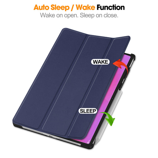 Yoga Tab Plus 12.7 Tri-fold Pu Case [Navy]