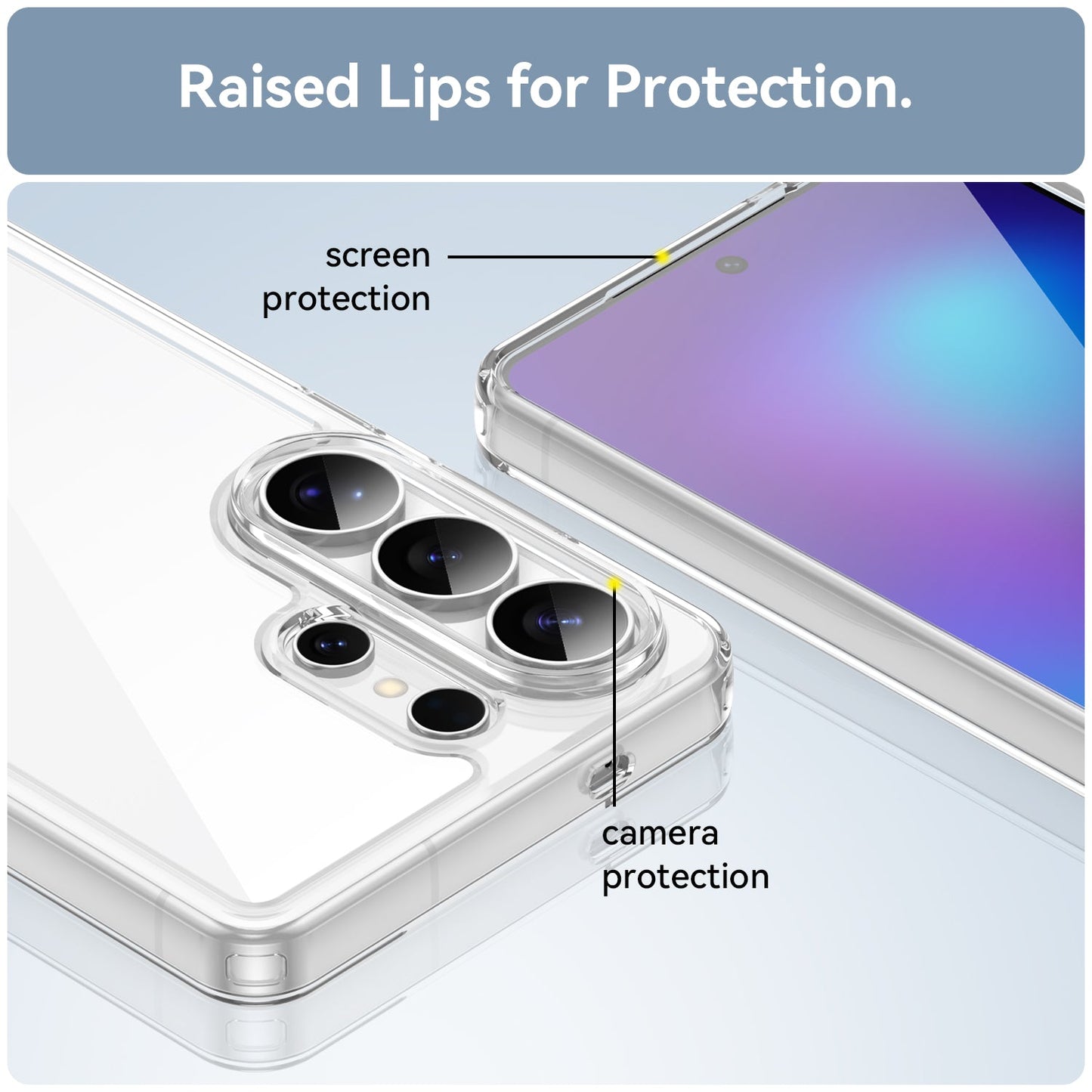 Galaxy S26 Ultra Soft Gel Case [Clear]