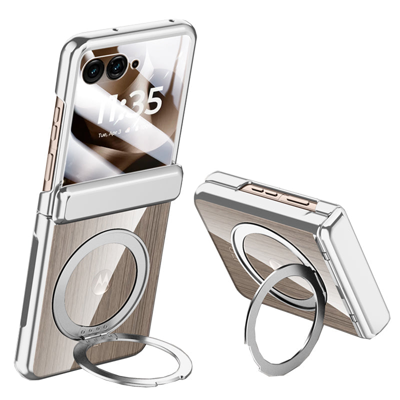 Razr 60 Ultra Magsafe Stand Case [Silver]