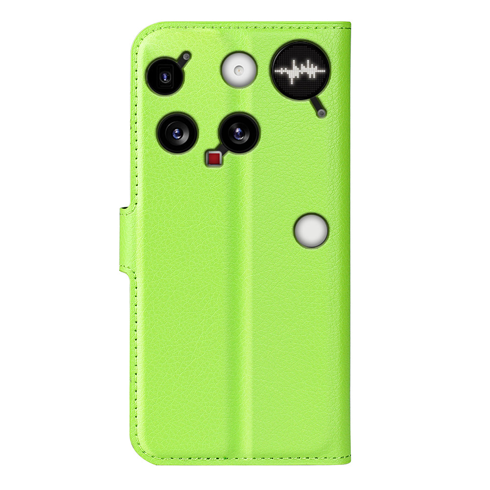 Nothing Phone (3) Pu Wallet Case [Green]