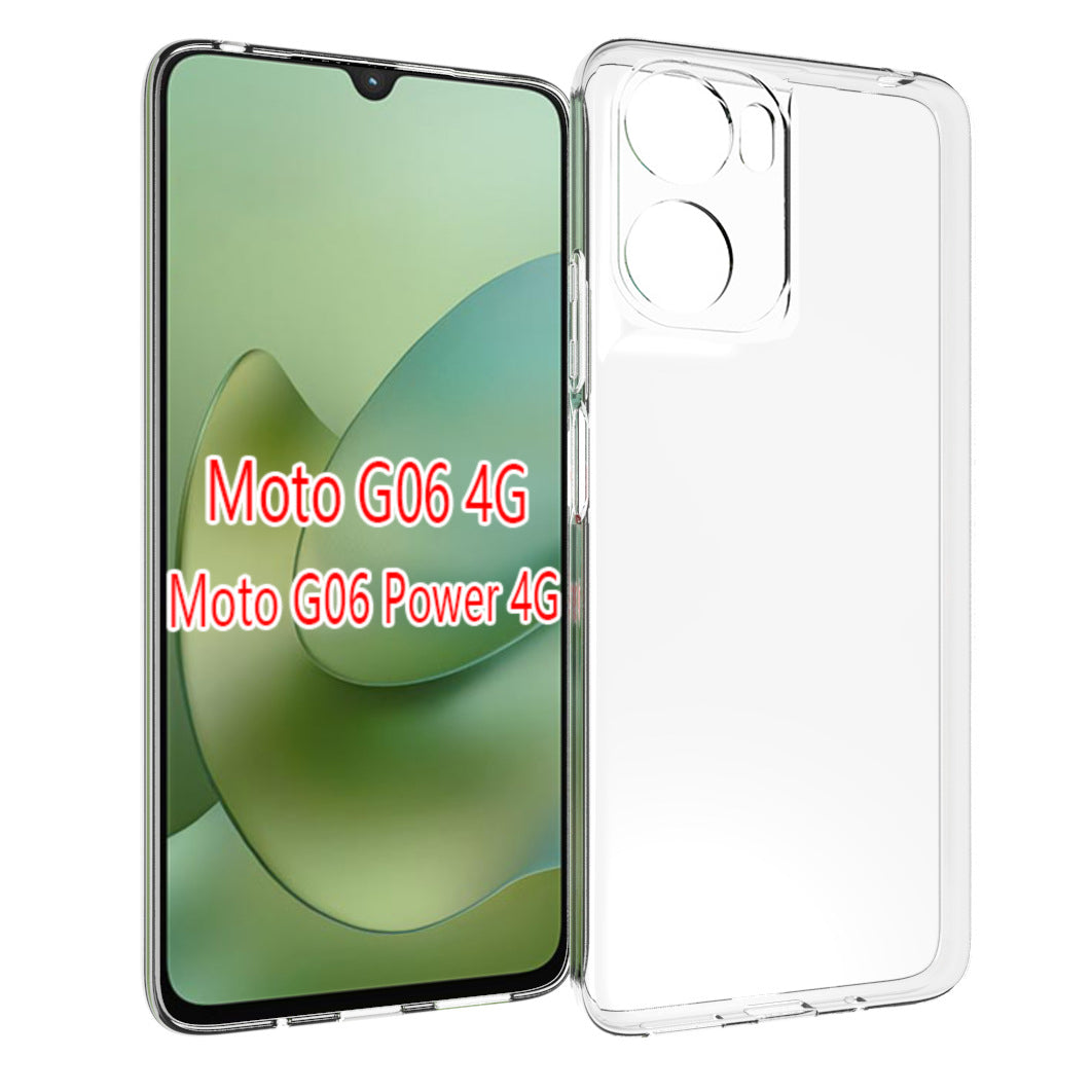 Moto G06 Soft Gel Case [Clear]