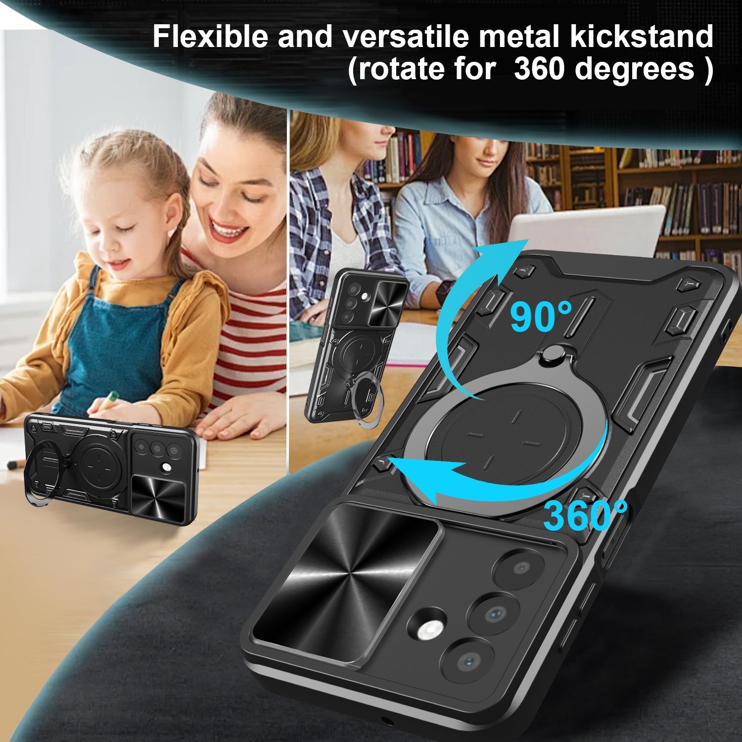 Galaxy A26 5G Heavy Duty Case [Black]b