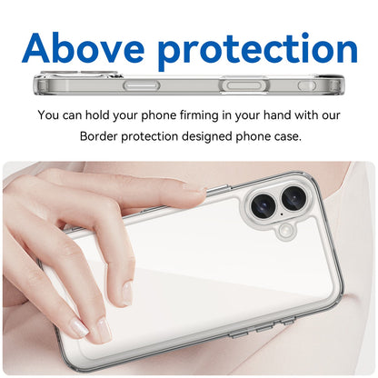 Iphone 16 Plus Soft Gel Case [Clear]
