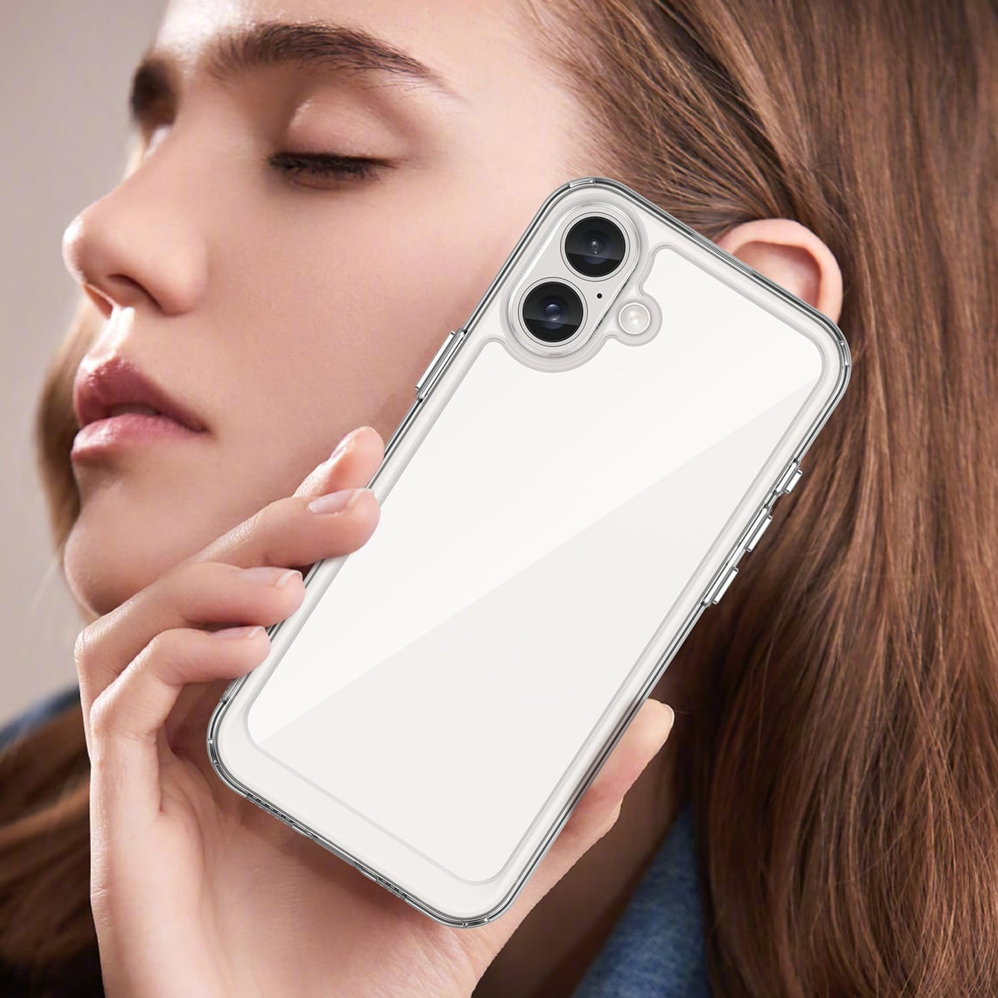 Iphone 16 Plus Soft Gel Case [Clear]