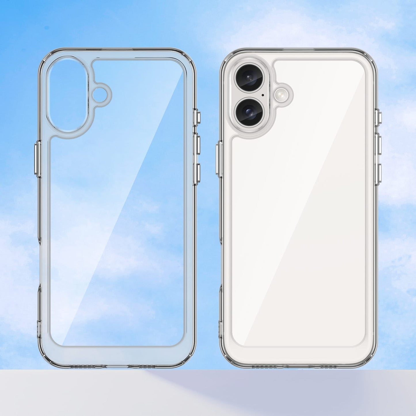 Iphone 16 Plus Soft Gel Case [Clear]