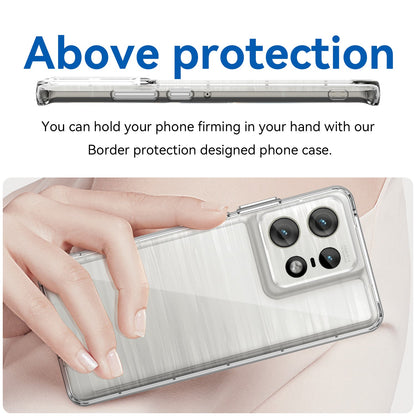 Moto Edge 50 Pro Soft Gel Bumper Case [Clear]