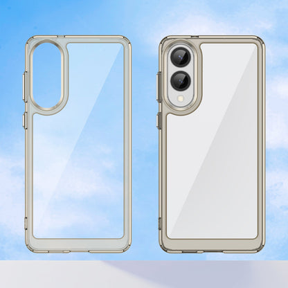 Samsung Galaxy S25 Edge Soft Gel Case [Clear Grey]