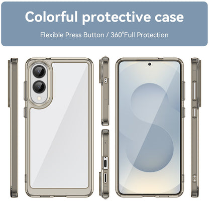 Samsung Galaxy S25 Edge Soft Gel Case [Clear Grey]