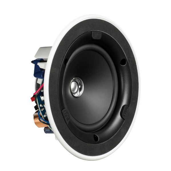 Ci130Er Ultra Thin Bezel 5.25' Round In-Ceiling Speaker 130Mm Uni-Q Driver W/ 16Mm Aluminium