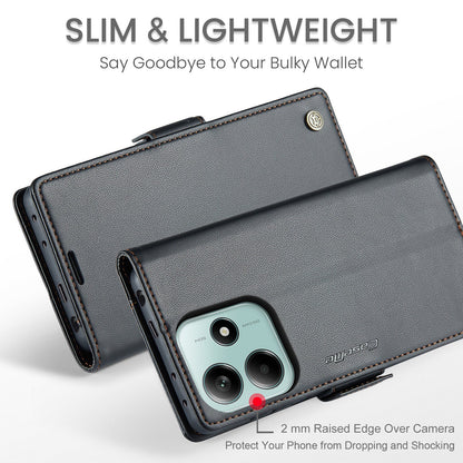 Xiaomi Redmi Note 14 5G Pu Wallet Case [Black]