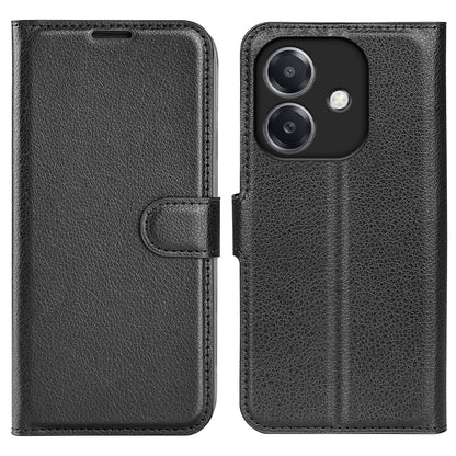 Oppo A40 4G Pu Wallet Case [Black]