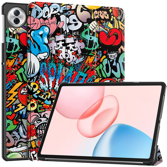 Honor Pad 10 12.1 Designer Tri-fold Case [Graffiti]