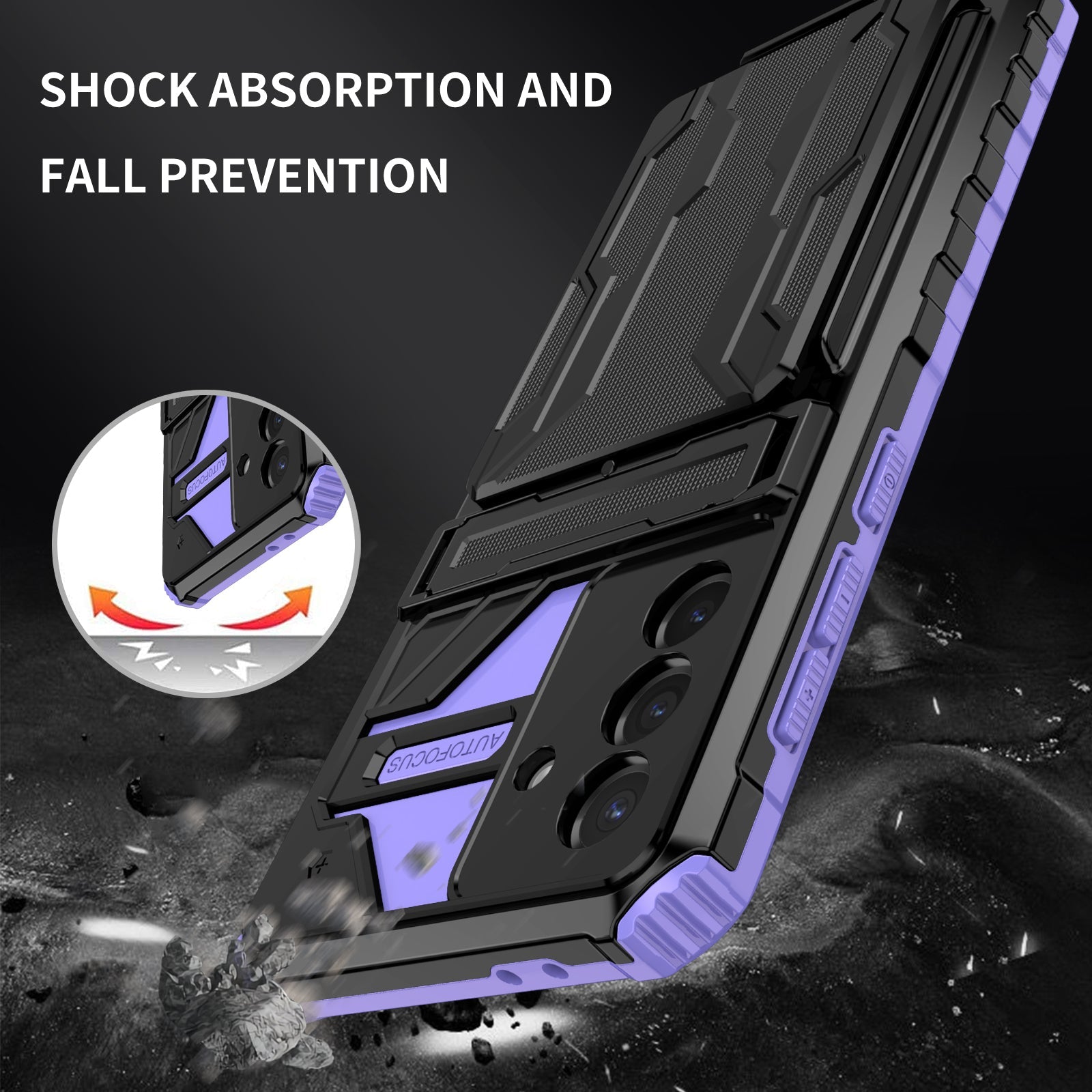 Galaxy A36 5G Heavy Duty Case [Purple]