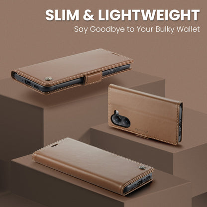 Xiaomi Poco X7 Pro Pu Wallet Case [Brown]
