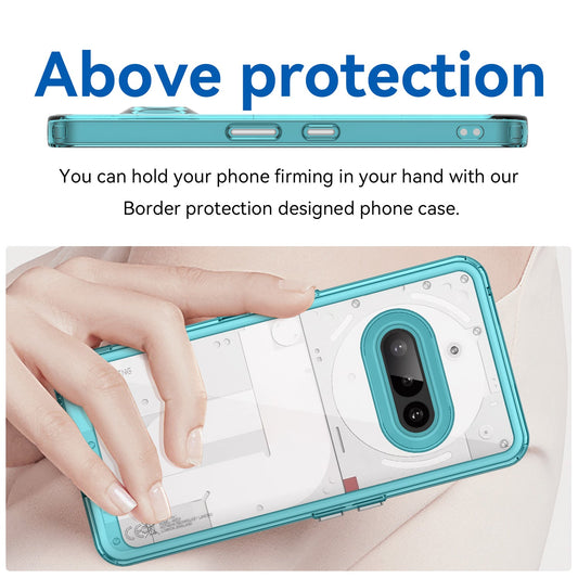 Nothing Phone (3A) Soft Gel Case [Clear Blue]