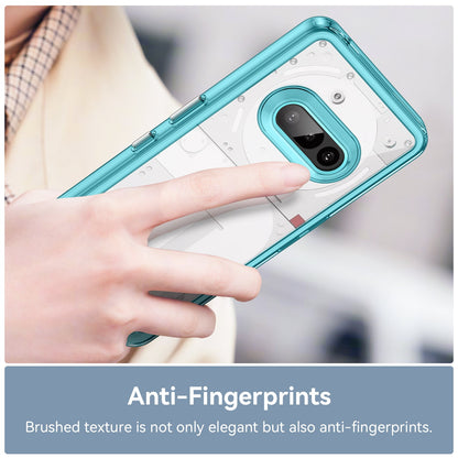 Nothing Phone (3A) Soft Gel Case [Clear Blue]