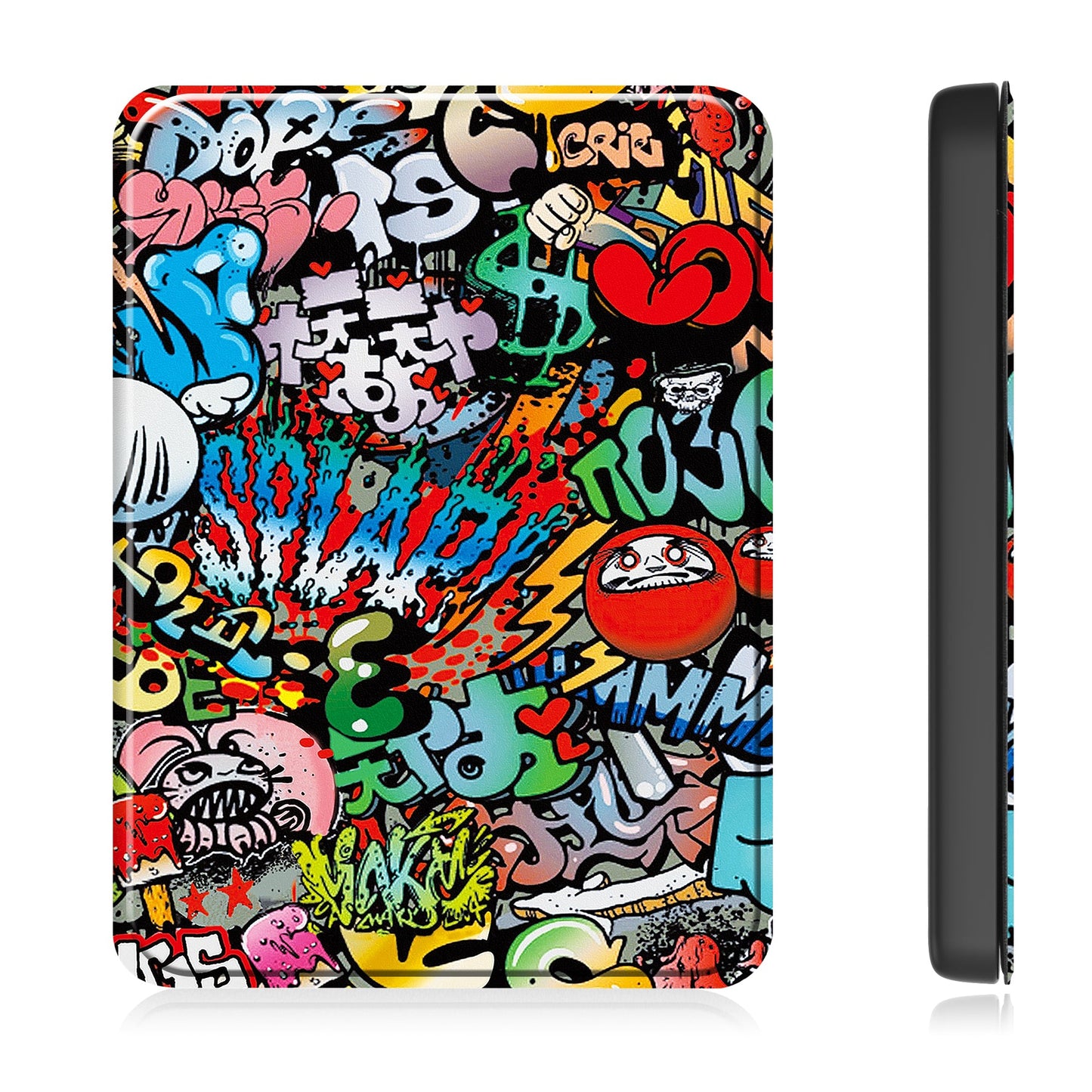 Kindle Colorsoft Designer Tri-fold Case [Graffiti]