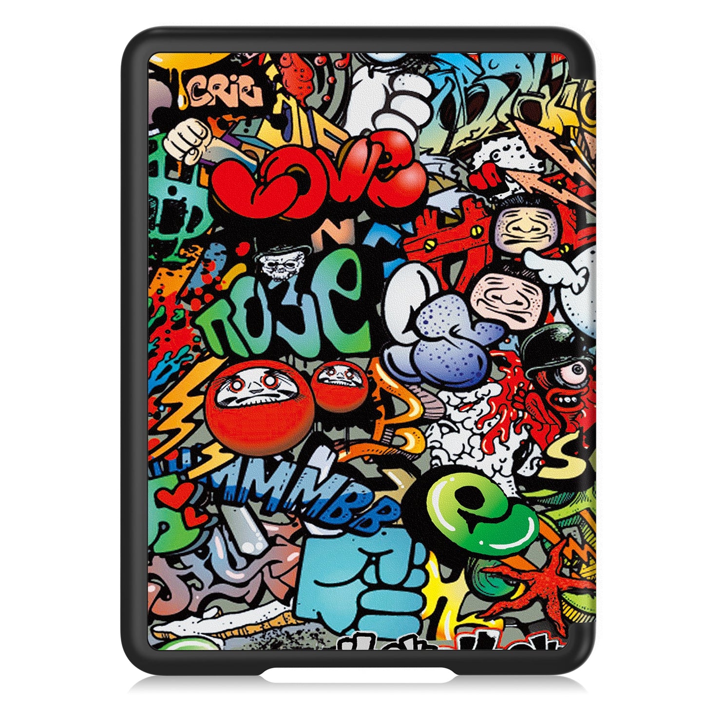 Kindle Colorsoft Designer Tri-fold Case [Graffiti]