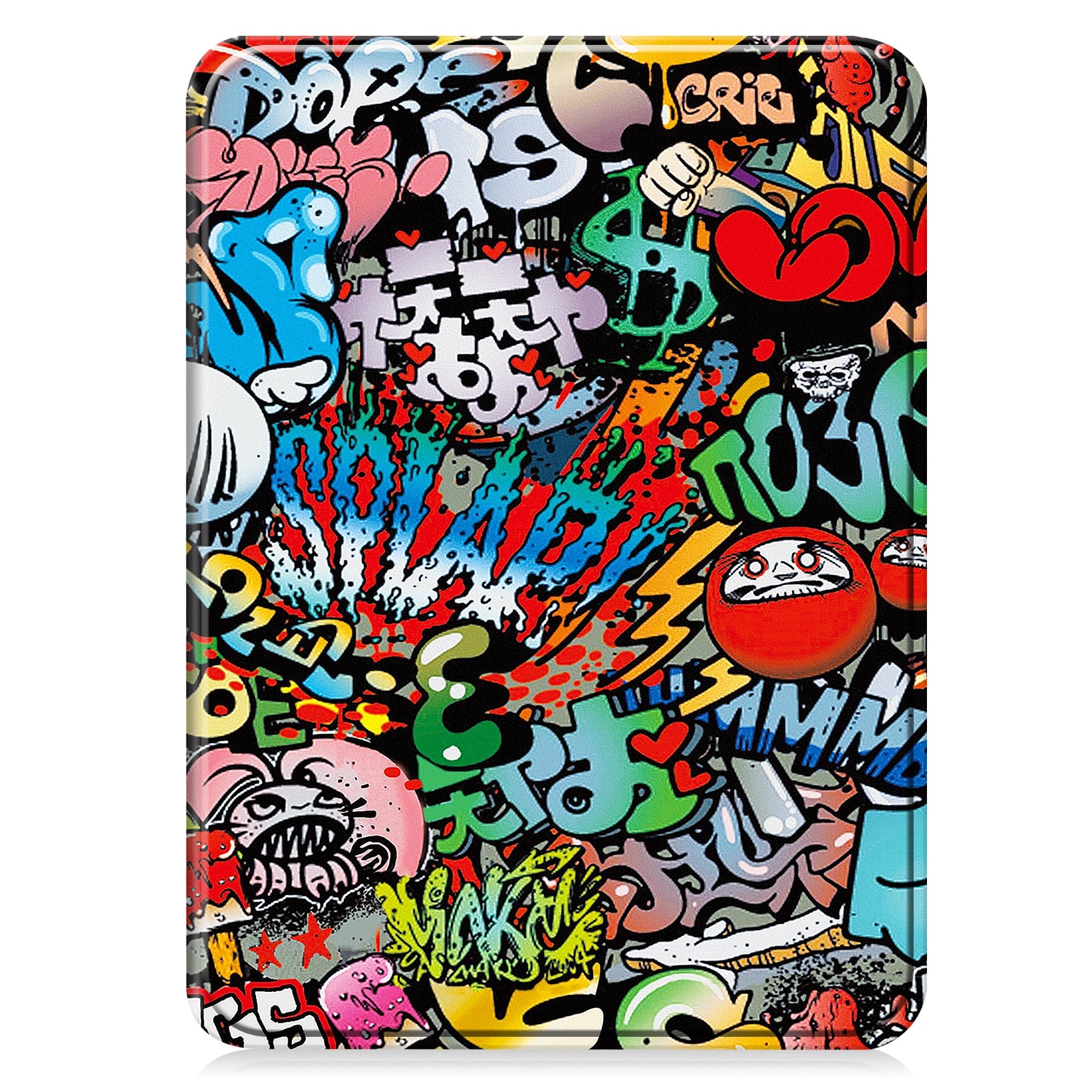 Kindle Colorsoft Designer Tri-fold Case [Graffiti]