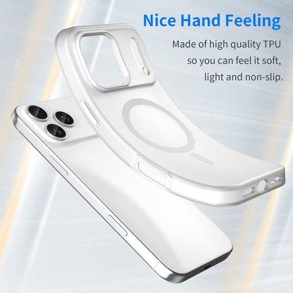 Iphone 17 Pro Max Magsafe Soft Matte Case [White]