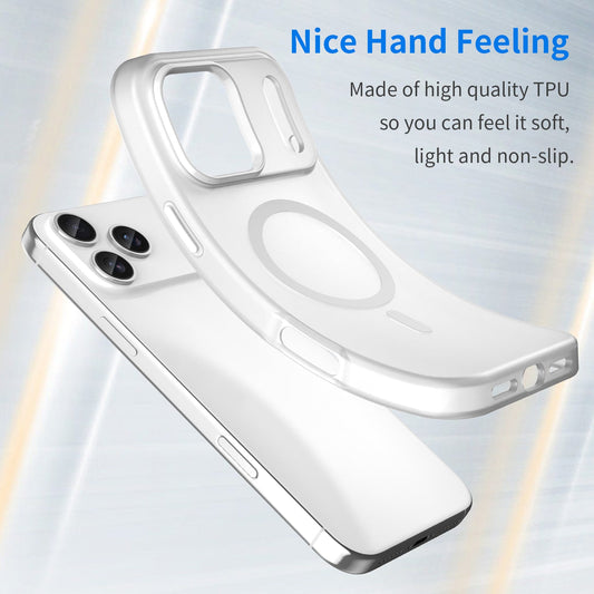 Iphone 17 Pro Max Magsafe Soft Matte Case [White]
