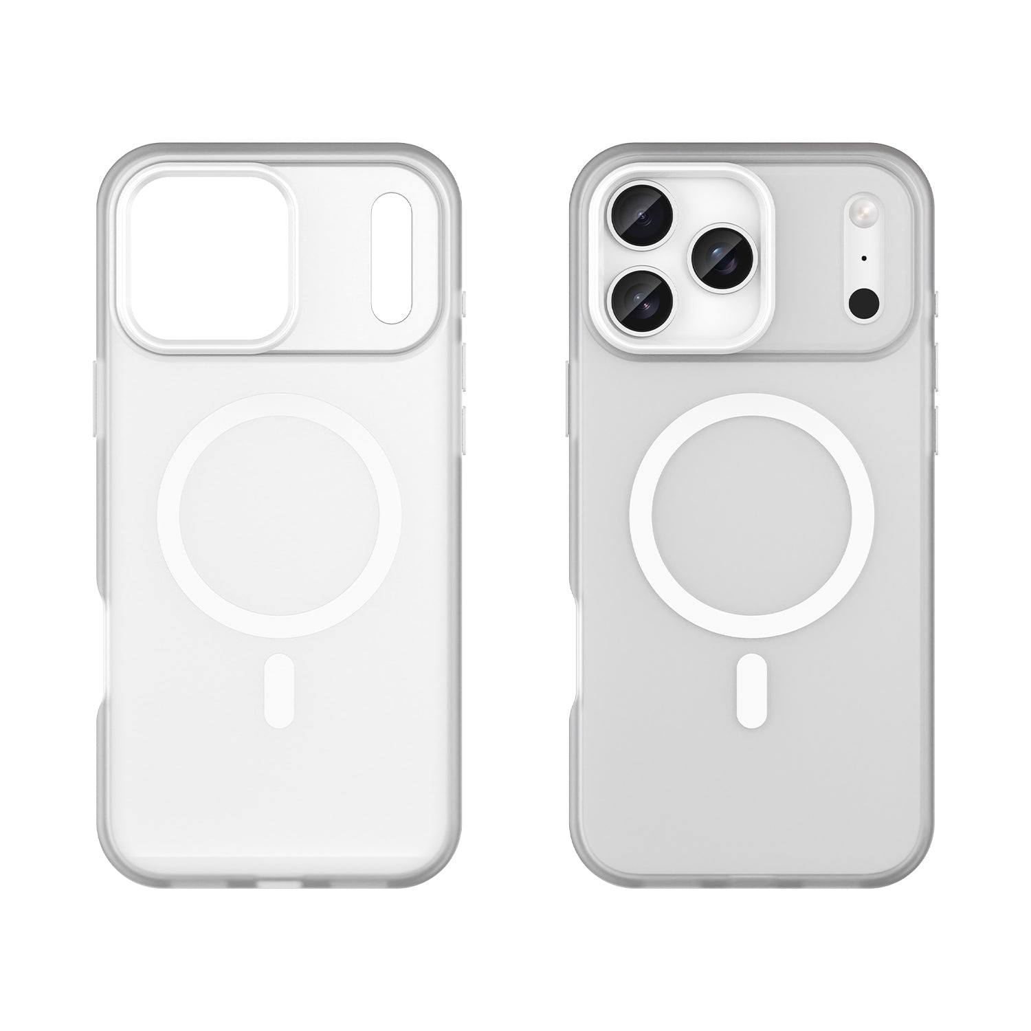 Iphone 17 Pro Max Magsafe Soft Matte Case [White]