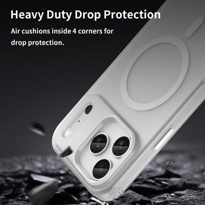 Iphone 17 Pro Max Magsafe Soft Matte Case [White]