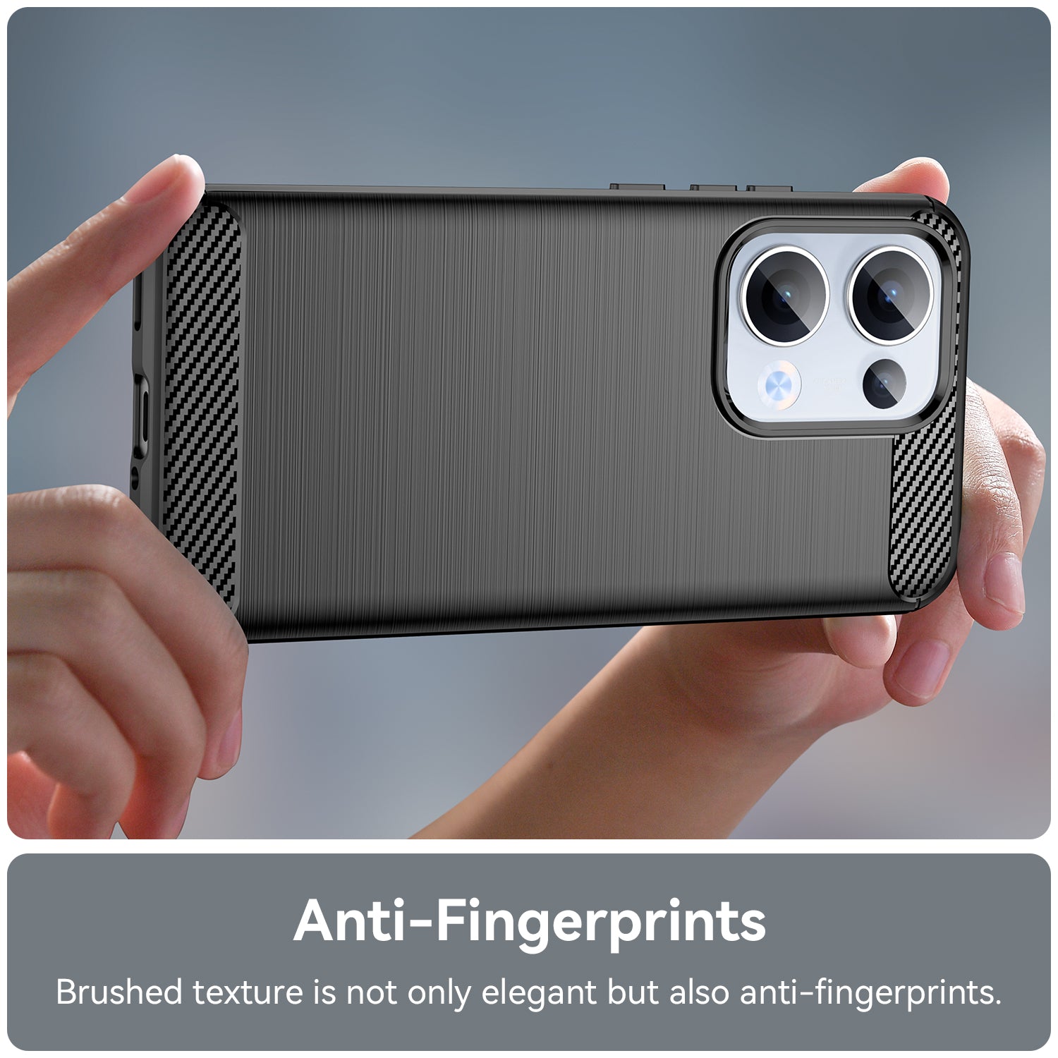 Oppo Reno 13 5G Carbon Fibre Case [Black]