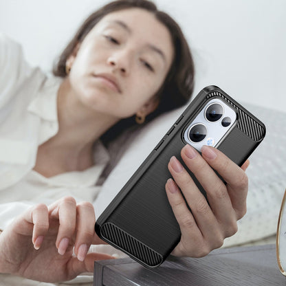 Oppo Reno 13 5G Carbon Fibre Case [Black]