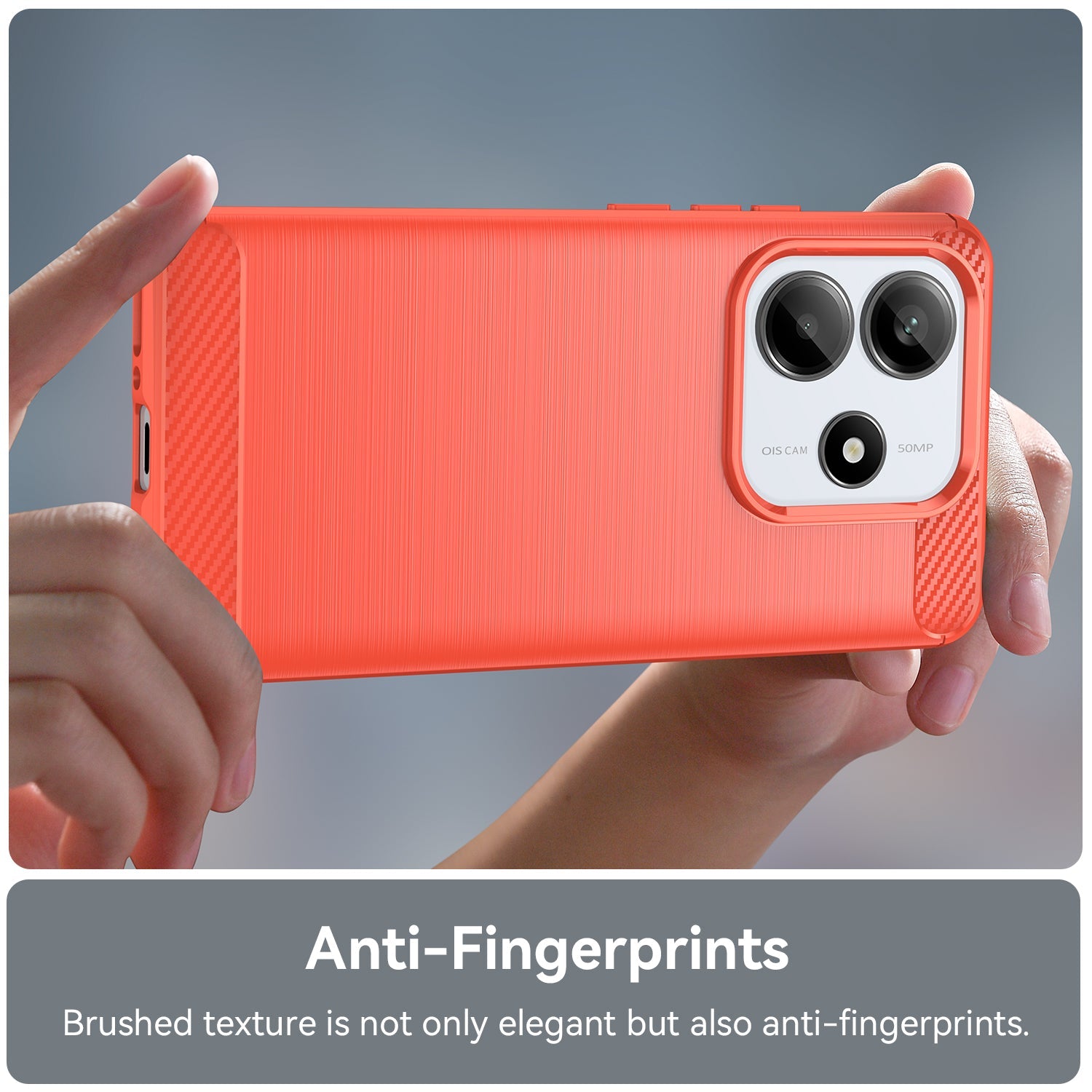 Xiaomi Redmi Note 14 5G Carbon Fibre Case [Red]