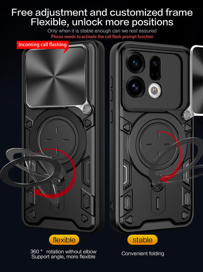 Oppo Find X9 Ring Kickstand Case [Purple]