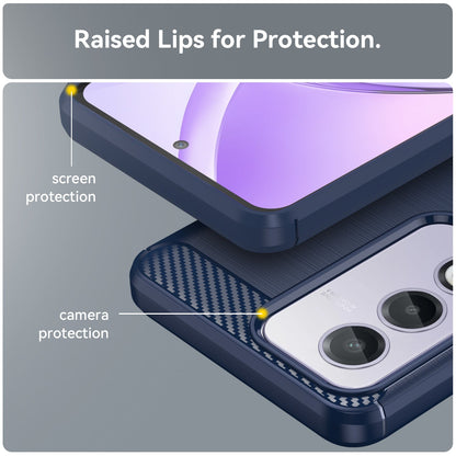 Oppo A80 5G Carbon Fibre Case [Navy]