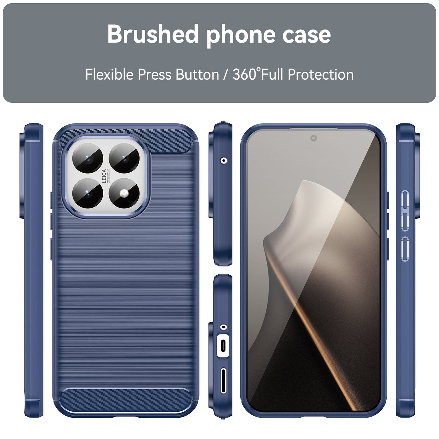 Xiaomi 15t Carbon Fibre Case [Navy]