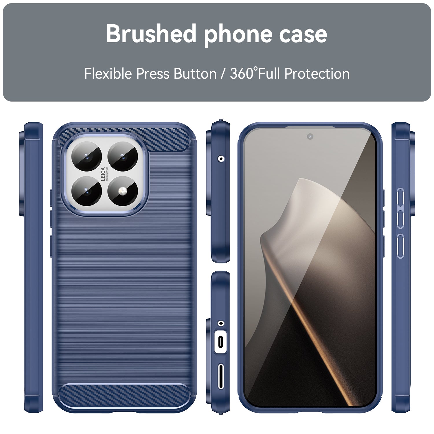 Xiaomi 15t Carbon Fibre Case [Navy]