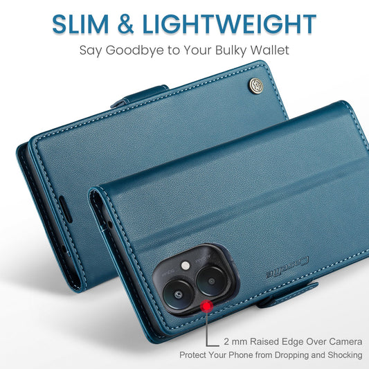 Xiaomi Poco C65 Pu Wallet Case [Navy]