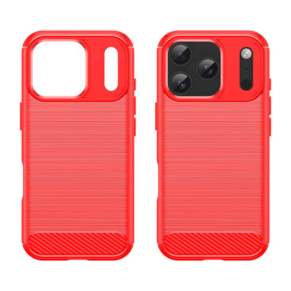Iphone 17 Pro Carbon Fibre Case [Red]