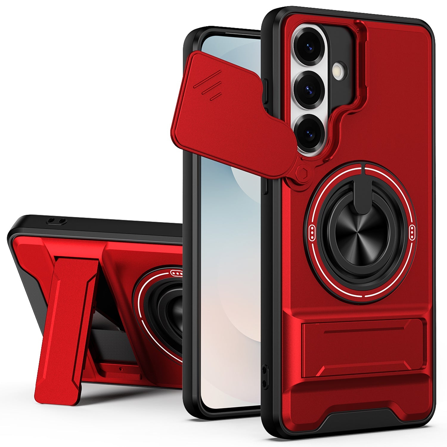 Galaxy S26 Plus Magsafe Sliding Cover Case [Red]