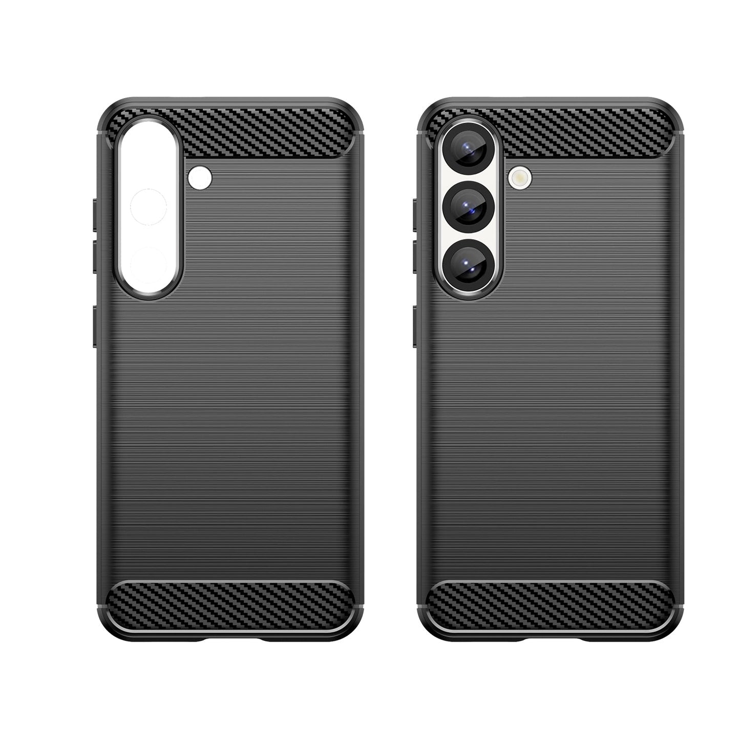 Galaxy S25 Carbon Fibre Case [Black]